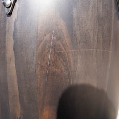 Latin Percussion Raul Rekow Dark Walnut/New Zealand Pine Top Tuning Sig. Conga Set (Quinto/Conga) image 14