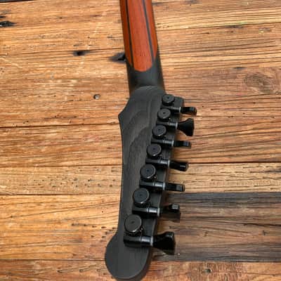 Hapas Guitars Deus 727  2020 Black inspired Meshuggah image 8