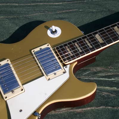 Greco EG360GS Gold Top (Gneco) LOGO CIRCA 1973 - Gold Top image 2
