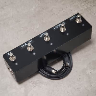Replacement Footswitch for Marshall JCM 2000 TSL Amps w/ Rev/FX Memory per Channel and 10-Ft Cable image 3