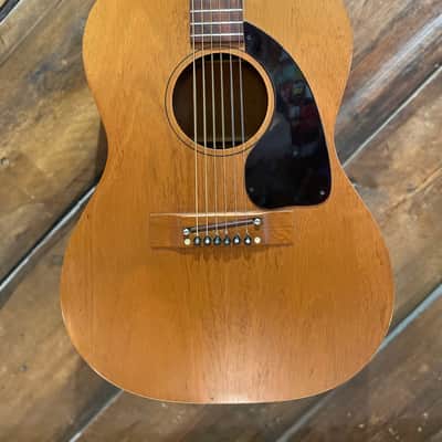 1969 Gibson B-15 Parlor Acoustic Guitar, Natural Mahogany image 2