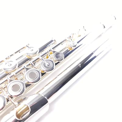 Refurbished Sankyo Professional Etude P.A. CF 201 Flute Upgraded B Foot Open image 6
