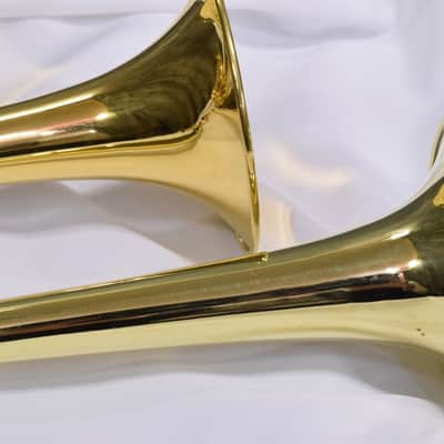 Schilke S42L Gold plated Bb Trumpet + Beryllium and Mt Vernon Bach Bells image 2