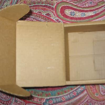 used MXR EMPTY Box and original Owner's Manual ONLY for Auto Q M120 pedal (NO pedal / NO other paperwork) late 1990s / early 2000s - BOX: brown cardboard // Owner's Manual: gloss quality paper image 6