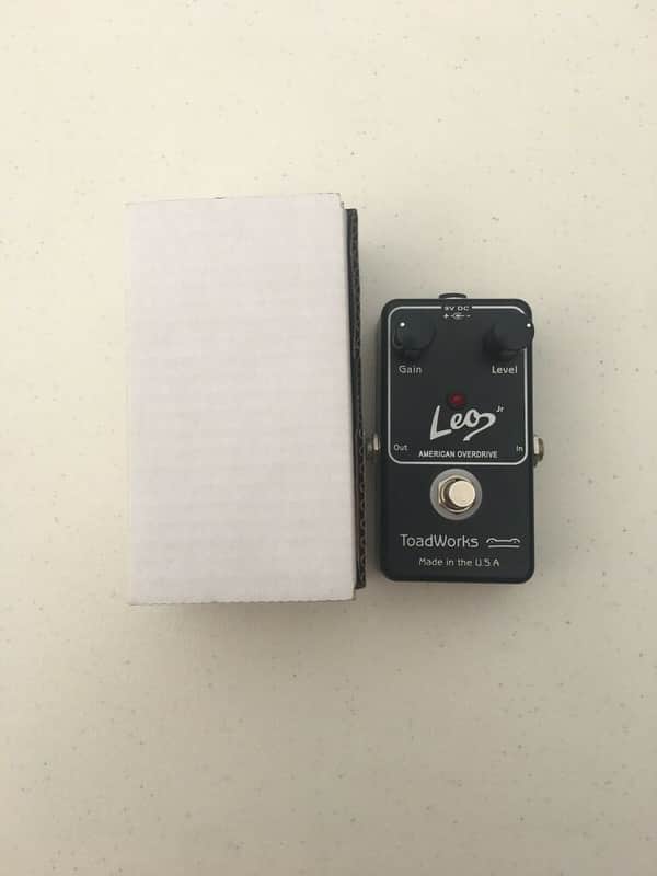 Toadworks Leo Jr. American Overdrive Distortion Guitar Effect Pedal Made In USA image 1