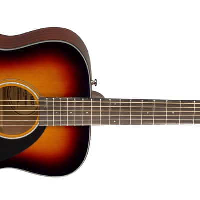 Fender CD-60S Concert Acoustic Guitar, Sunburst image 2
