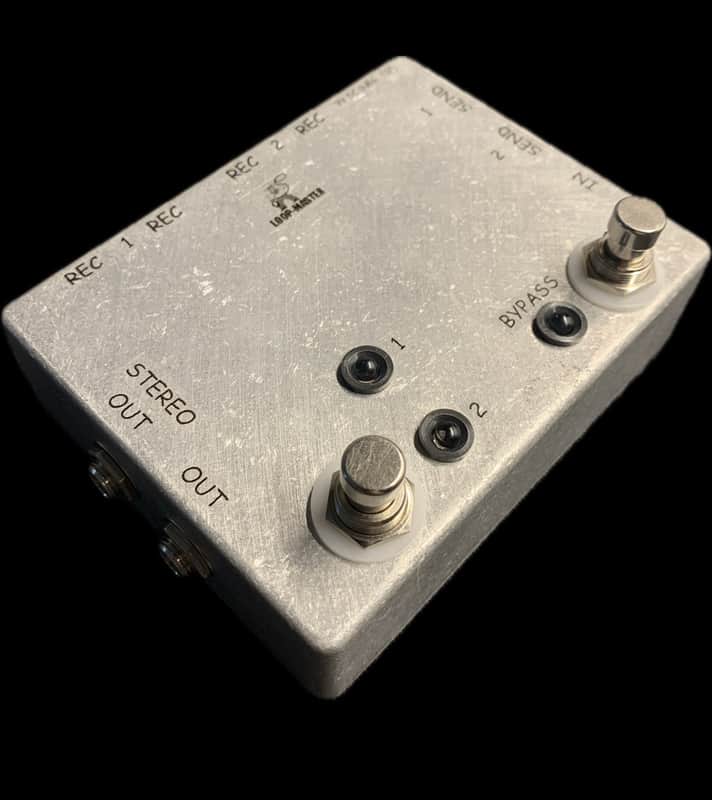 Loop-Master Stereo Clean/Dirty A/B Loop Switcher w/ Master Bypass – True Bypass Dual Loop Pedal, USA Made, In Stock image 1