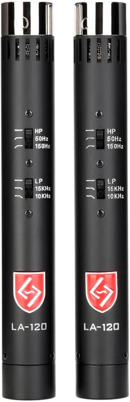 Lauten Audio LA-120 V2 Small-diaphragm Condenser Microphone Pair image 1