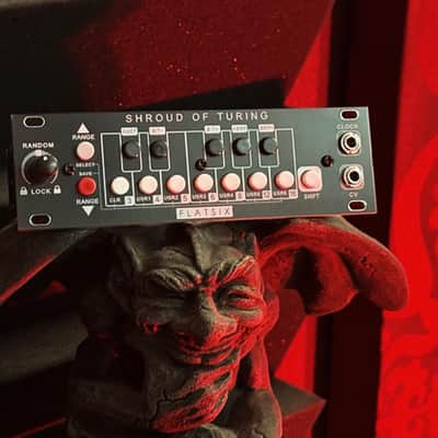 FlatSix Modular Shroud Of Turing (Black) - 1U shift register, quantizing sequencer inspired by the Turing Machine image 5
