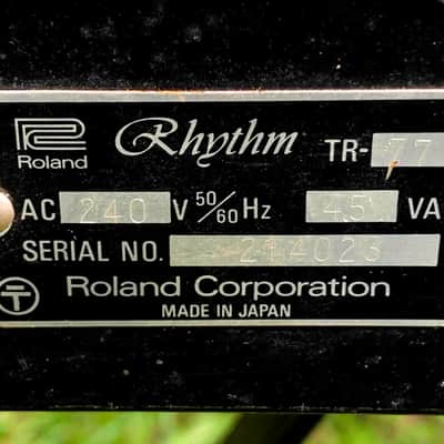 Roland TR-77 – Vintage 1970s Analog Rhythm Machine image 7