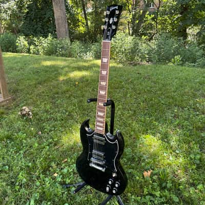Gibson SG Standard 2011 - Ebony with Dunable Pickups image 6