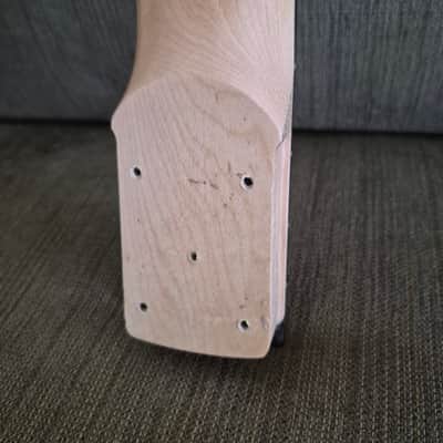Big Lou wide 48mm guitar neck with Wilkinson tuners image 6