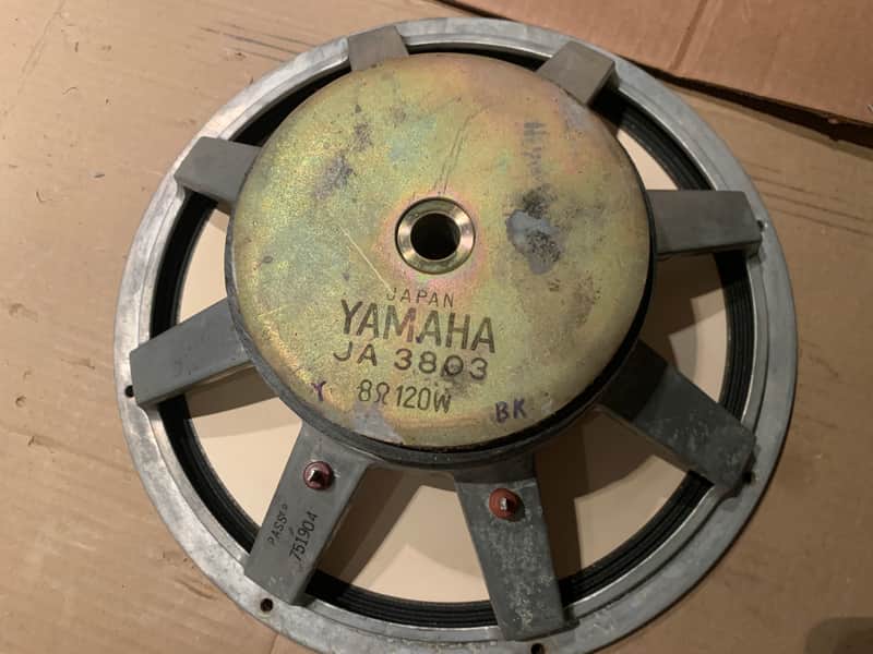 Yamaha JA 3803 15' Speaker (8 ohm) 120w - 1970's | Reverb