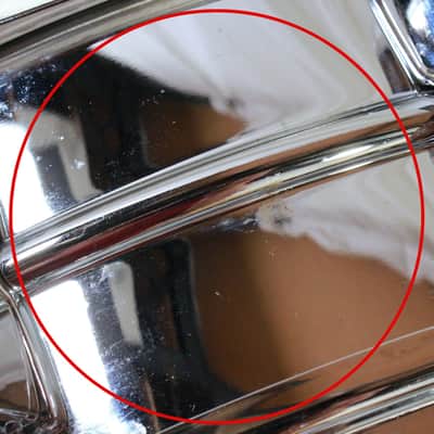 Vintage Ludwig LM2477RBR Student Snare Drum Kit w/ Case, Stand, Practice Pad, and Sticks image 23