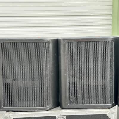 (8) Clair Brothers 12AM 12" Stage Monitor Wedges w/ Port Road Case #143 THS image 5