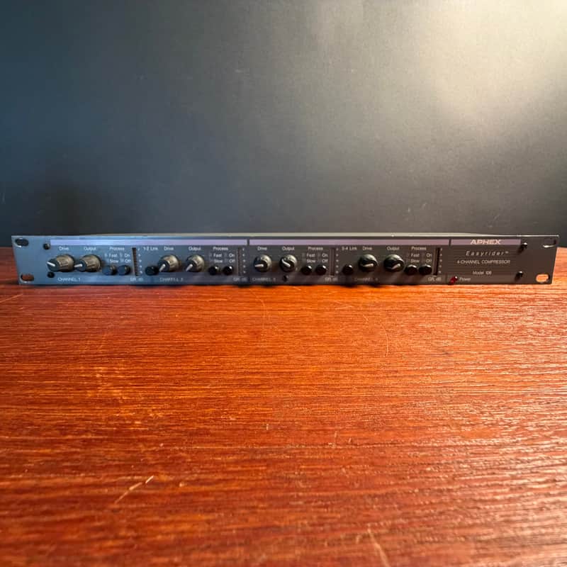 Aphex Easy rider 4-Channel Compressor Model 106 1990’s image 1