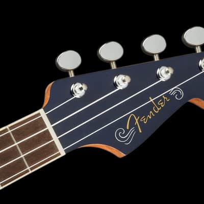 Fender Dhani Harrison Ukulele Sapphire Blue with Gig Bag image 10