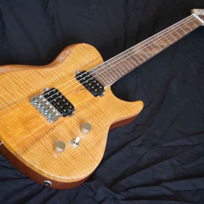 2019 Highline Guitars Bravo Flamed Maple Top Electric Guitar image 3
