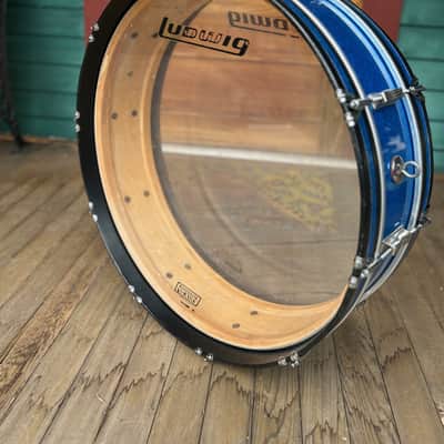 Ludwig 26" x 8" Bass Drum 1969 - Blue Sparkle image 2