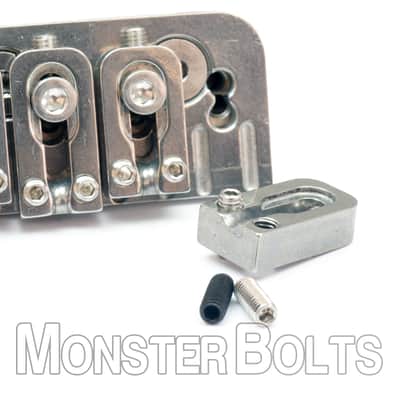 (12) VegaTrem VT1 Saddle Height Screws | 8 mm Medium 'Factory Spec' | Black Alloy Steel Guitar Tremolo Hardware image 5