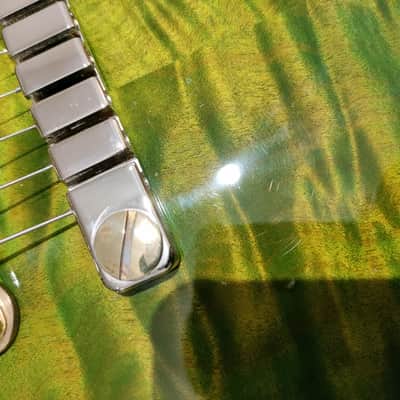 2022 PRS S2 McCarty 594 Singlecut – Music Zoo Exclusive – Quilt Maple Top – Emerald Green / Black Wrap Burst image 11