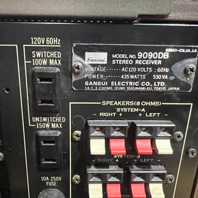 Sansui 9090DB Stereo Receiver - Fully Serviced & Most Of Circuits Board Restored & perfect working condition. image 14