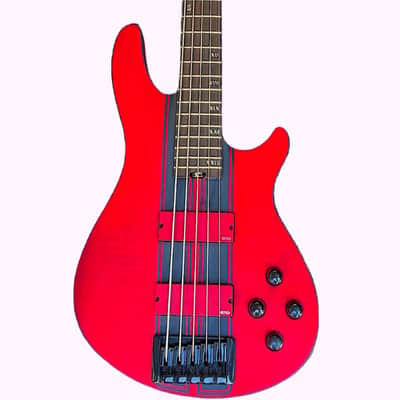 Schecter C-5 GT 5-String Active Bass, 2021, Satin Trans Red, MII image 1