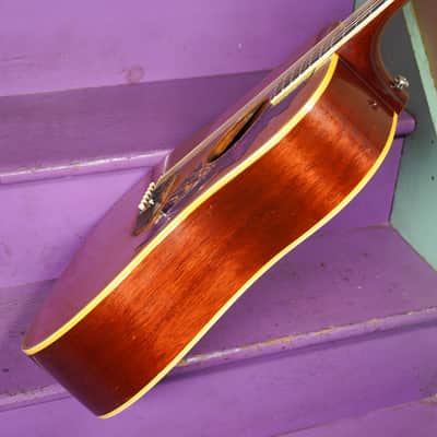 1965 Gibson Country Western SJN Dreadnought Guitar (VIDEO! Fresh Work, Ready) image 15