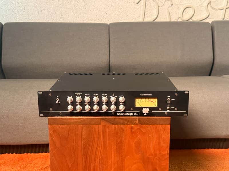 Charter Oak SCL-1 Discrete stereo mastering compressor Limiter Black transformer balanced image 1