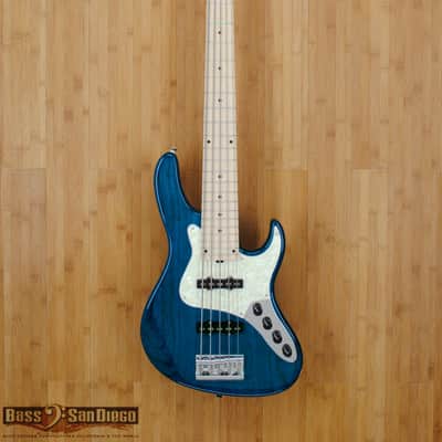 Sadowsky Metro Bass  MV5-24 Trans Blue image 1