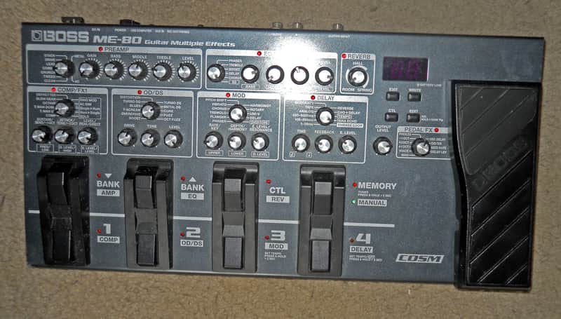 Boss ME-80 - Guitar Multiple Effects image 1