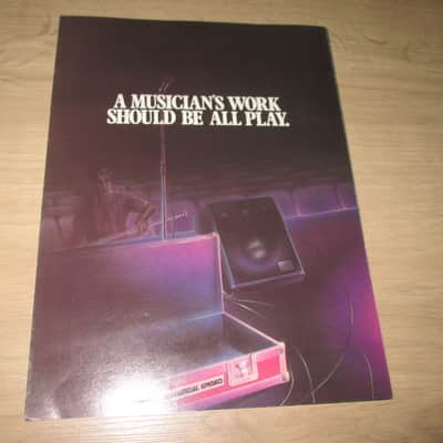 Sequential Circuits Prophet-5 Brochure + Prophet T8 Catalog - Original Vintage Synthesizer Brochure's image 5