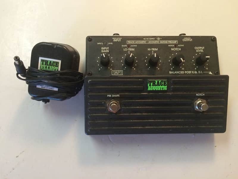 Trace Elliot TAP-1 Acoustic Guitar Preamp Parametric Equalizer EQ