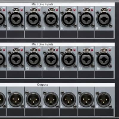 PreSonus NSB 16.8 Networked Stage Box, Black image 1