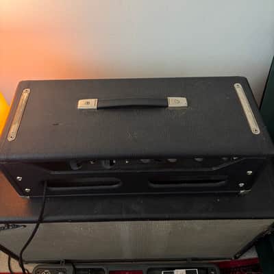 Fender Bassman 2-Channel 50-Watt Guitar Amp Head 1964 - 1967 - Black Panel image 3