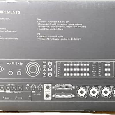 Universal Audio Apollo X8P - Thunderbolt 3 2020+ - Excellent - In original box image 17