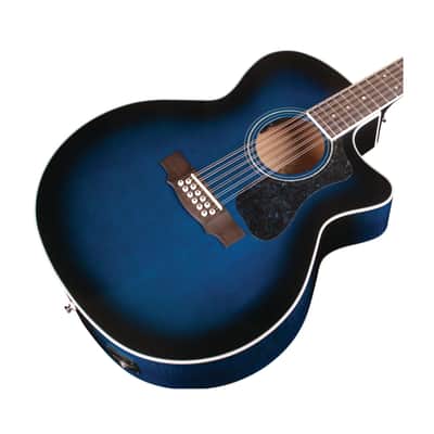 Guild F-2512CE Dark Blue Burst image 6