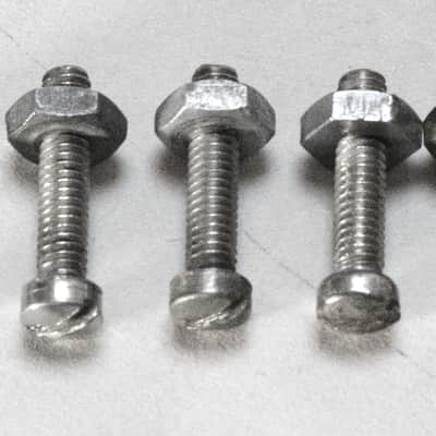 (3) Slingerland Radio King Floor Tom Leg Mounts, Chrome Plated - 1940s to 50's / INSPECTED & TESTED image 9