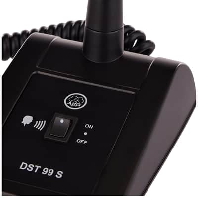 AKG Pro Audio DST99S Dynamic Paging Microphone with Cardioid Polar Pattern for General Public and Communication Uses., Black image 3