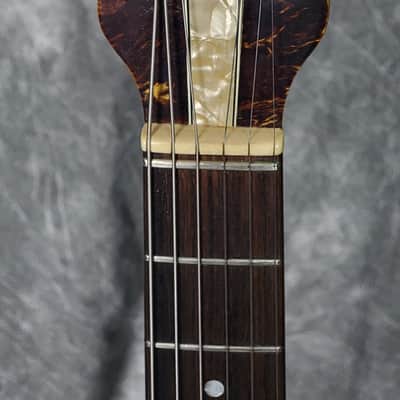 EXC COND VINTAGE 1957-8 Hofner Club 50 Electric Guitar - Natural Beauty! image 12