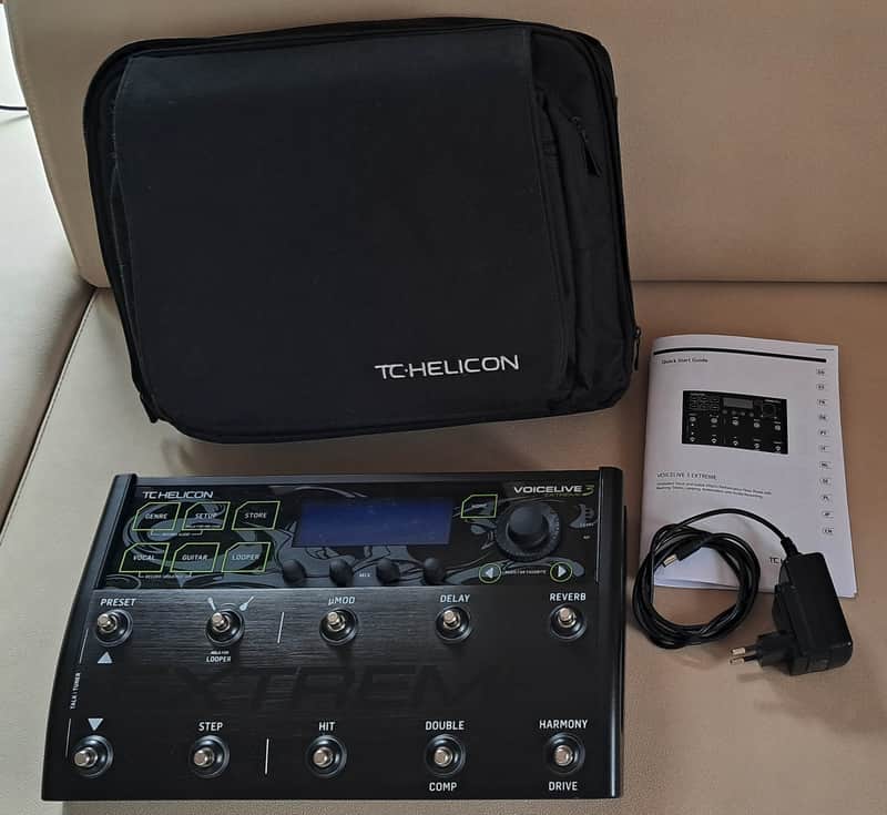 TC Helicon VoiceLive 3 Extreme, NEW Firmware, GigBag, Manual EN, DE, IT, FR, ES,PL, 2021.10!!! image 1