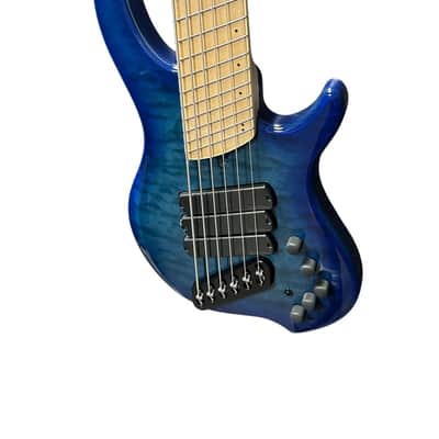 Dingwall Combustion 6 (3 Pickup), Indigo Burst / Maple *IN STOCK! image 4