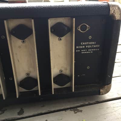 EXTREMELY RARE early 1970's Peavey VULCAN "Series 500 Module" guitar/bass amp image 7