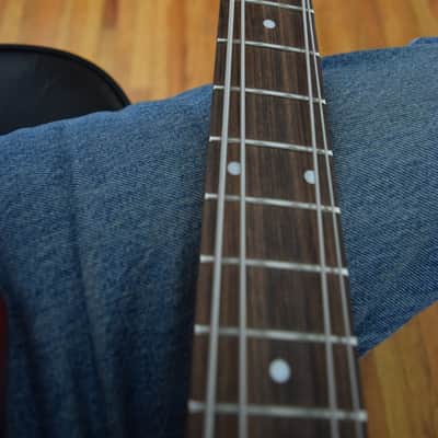 Spector Q4 Pro Bass , with hard case , EMG pickups , flame maple top image 7