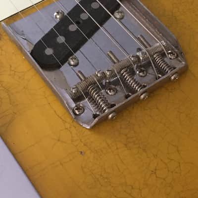 LEFTY! TL62 Vintage Custom Relic USA Double Bound Aged Sunburst Left Tele Guitar Kuwabara 7.7 lb HSC image 22