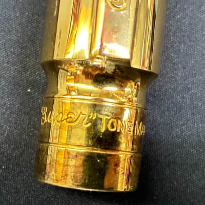 Otto Link 24k Gold Plated Metal Tenor Saxophone Mouthpiece 8 image 4