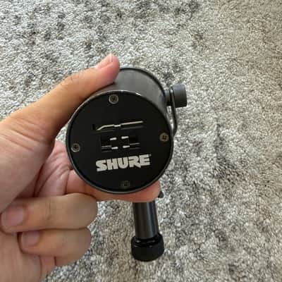 Vintage Shure SM7 Cardioid Dynamic Microphone 1980s - Black image 3
