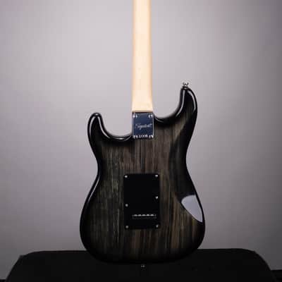 Squier Affinity Series Stratocaster FMT HSS Electric Guitar - Black Burst with Maple Fingerboard image 4