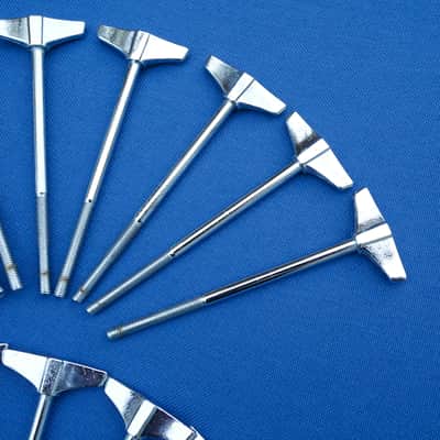Pearl T-075 Masters T-rods Tension Rods Bass Drum Lot of 16 90s image 4