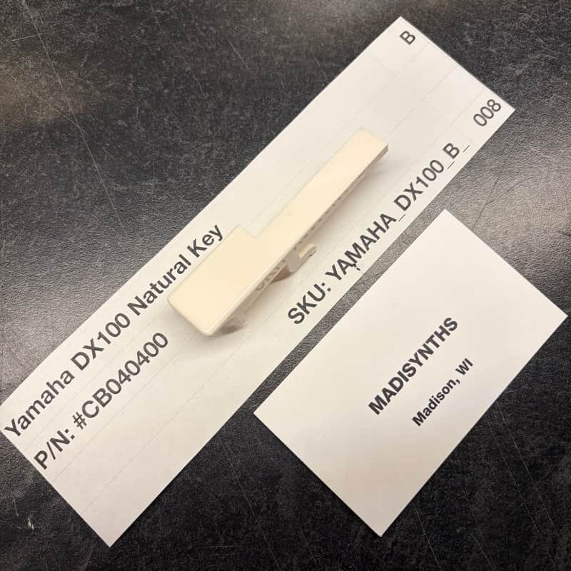 ORIGINAL Yamaha Replacement B Key (CB040400) for DX100, CS01 image 1